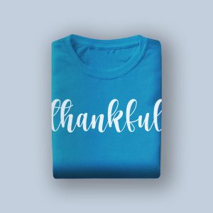 Camiseta estampada azul oscuro